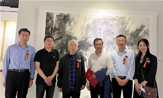 《豫见岭南——朱永成山水画展》 在周口市博物馆开幕